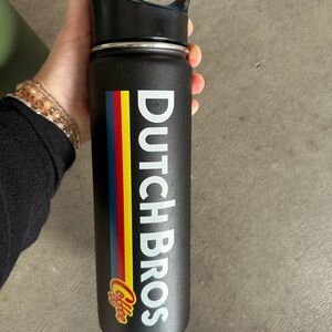 Dutch Bros Black Water Bottle